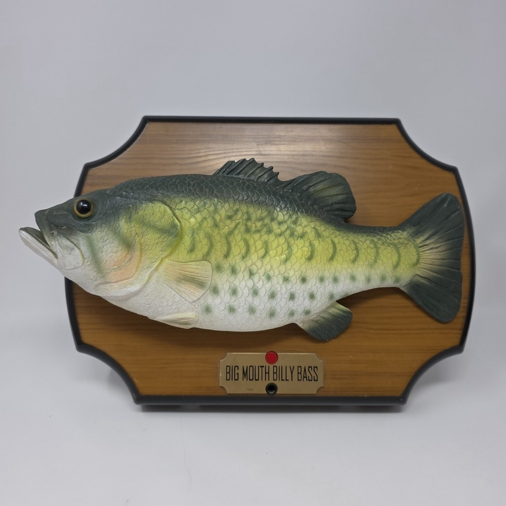 Big Mouth Billy Bass Vtg Singing Fish Parts Only 1999 Gemmy
